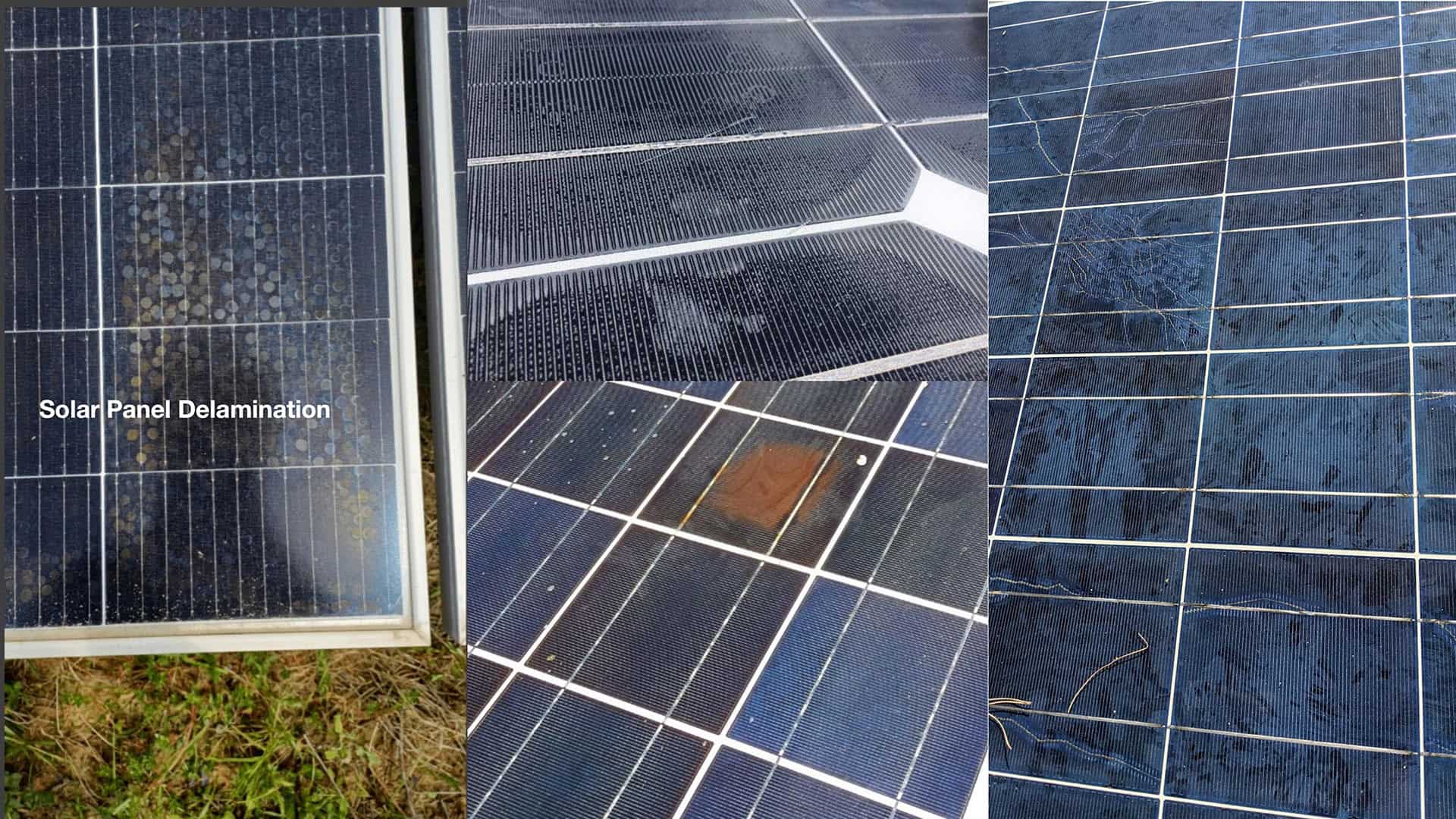 Solar Panel Delamination Mechanisms